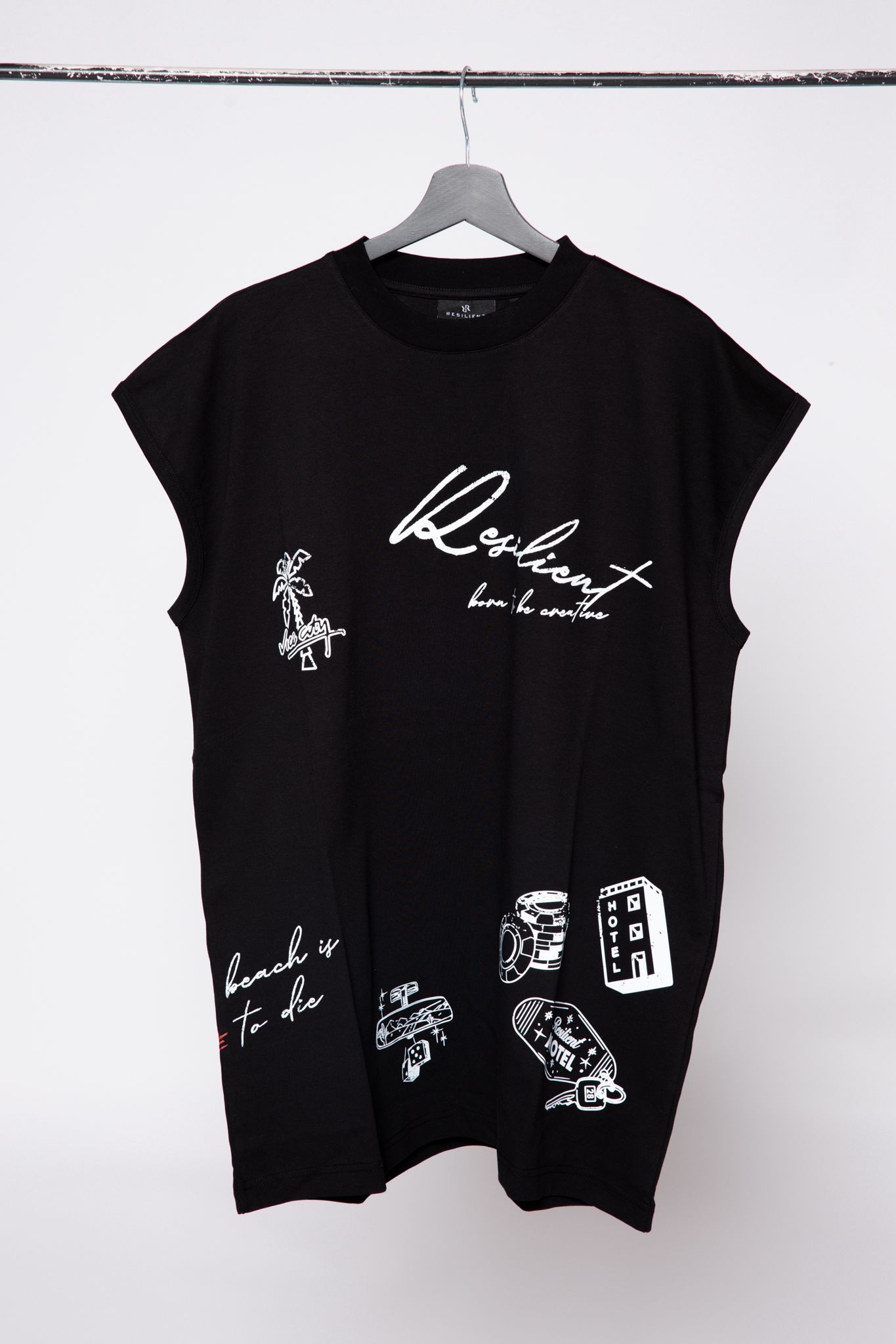 Mirage Muscle Tee front